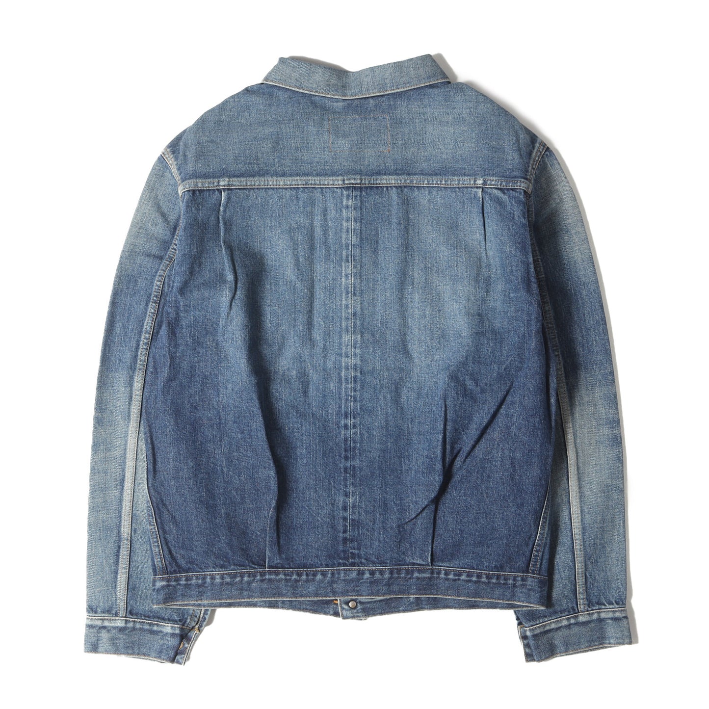 22SS 家紋ロゴ ヴィンテージ加工 2ndタイプ デニムジャケット(KAMON DENIM JACKET)