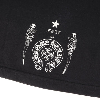 FOTI スカル クルーネック Tシャツ