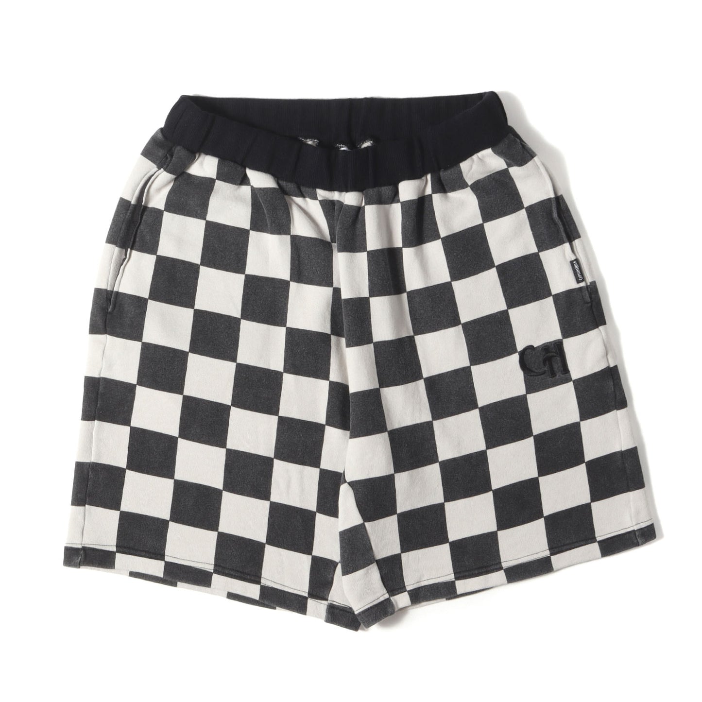 24SS チェッカーフラッグ スウェット ショーツ(CHECKER SWEAT SHORT)