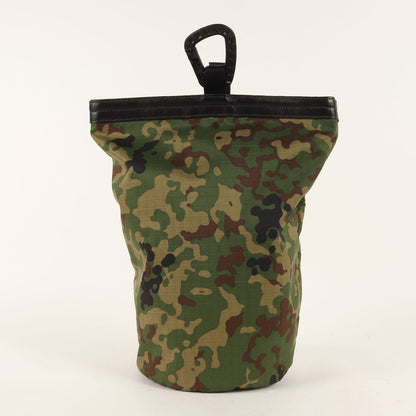 カモフラージュ 防水3レイヤー リップストップ ポーチ(TRAPPER EQUIP.POUCH DF)