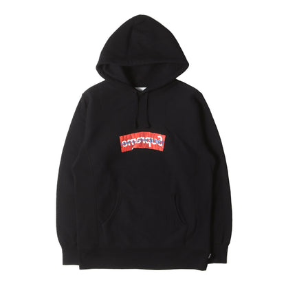 ×COMME des GARCONS SHIRT BOXロゴ スウェットパーカー(Box Logo Hooded)