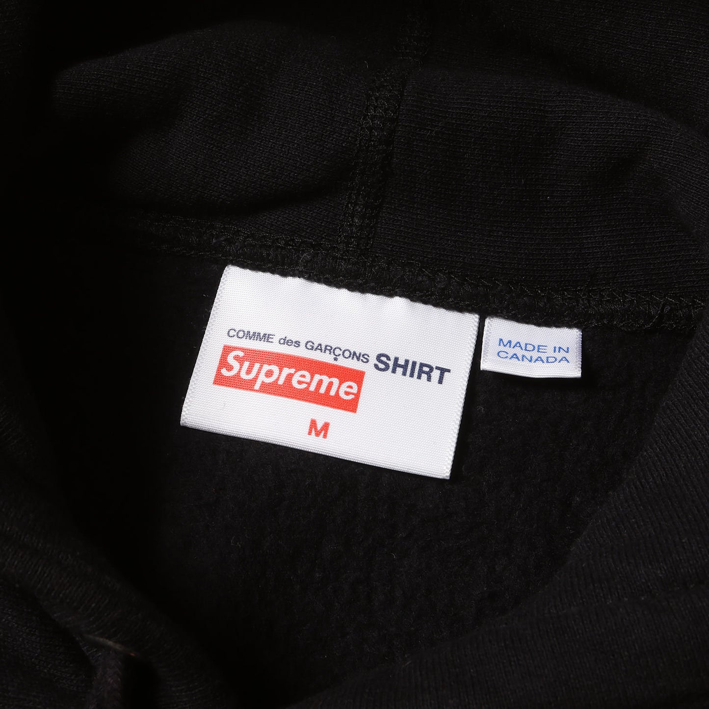 ×COMME des GARCONS SHIRT BOXロゴ スウェットパーカー(Box Logo Hooded)