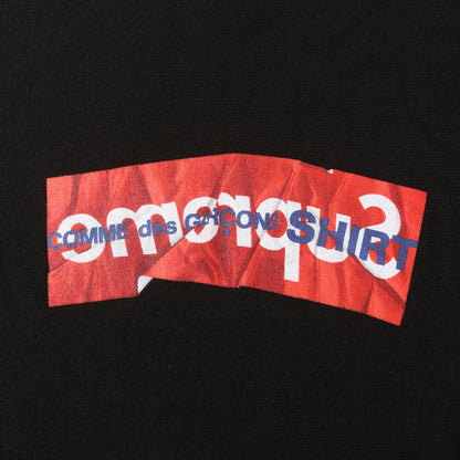×COMME des GARCONS SHIRT BOXロゴ スウェットパーカー(Box Logo Hooded)
