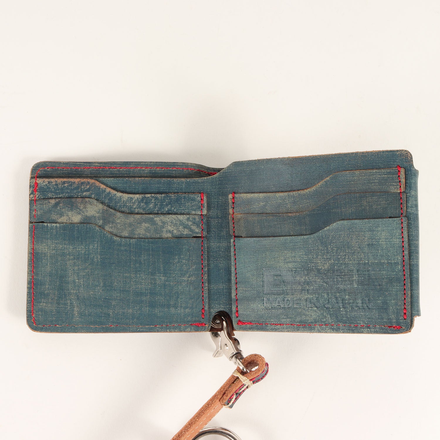 EVISU (エヴィス) ウォレットループ付き カモメ レザー