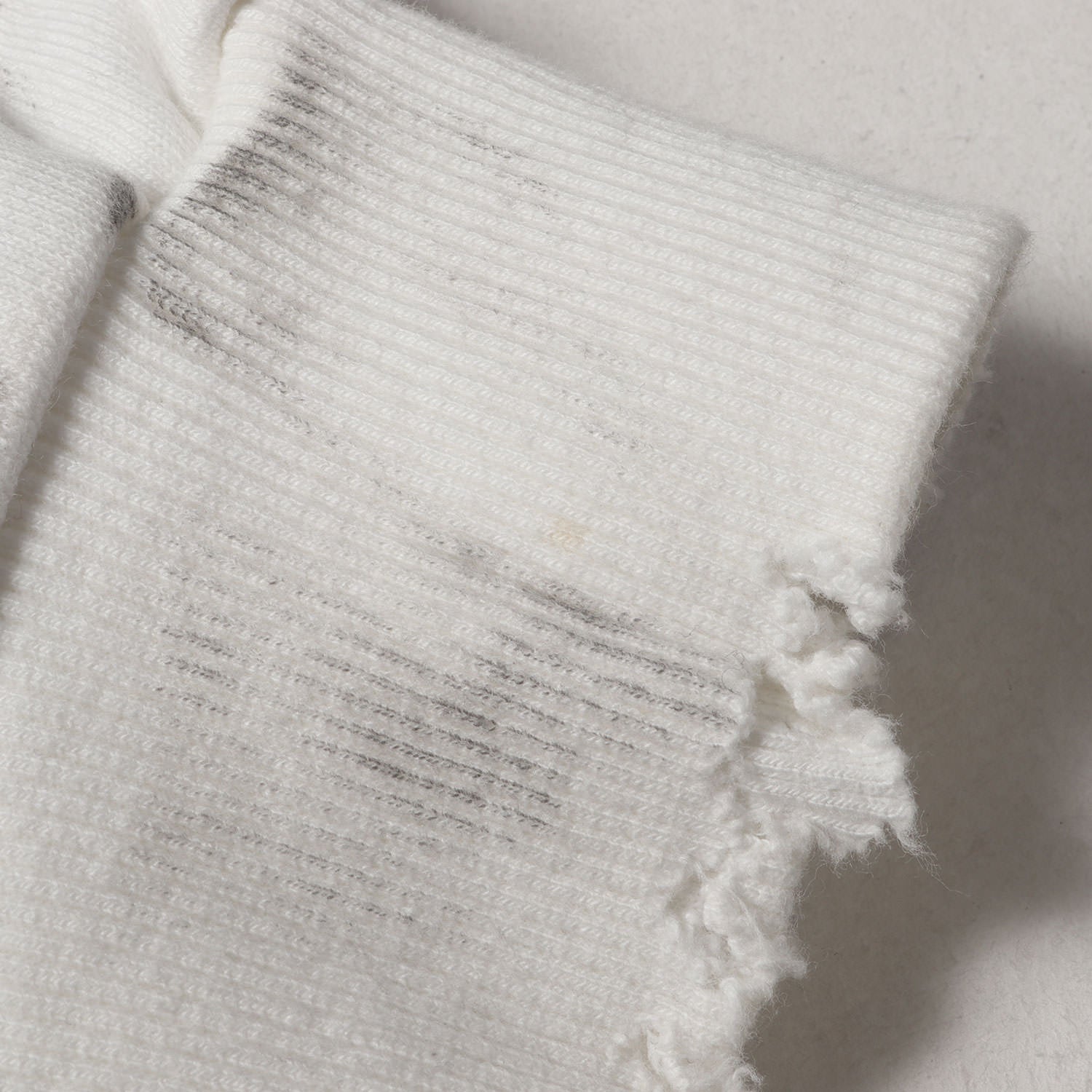 ダメージ加工 転写プリント オーバーサイズ ジップ スウェット