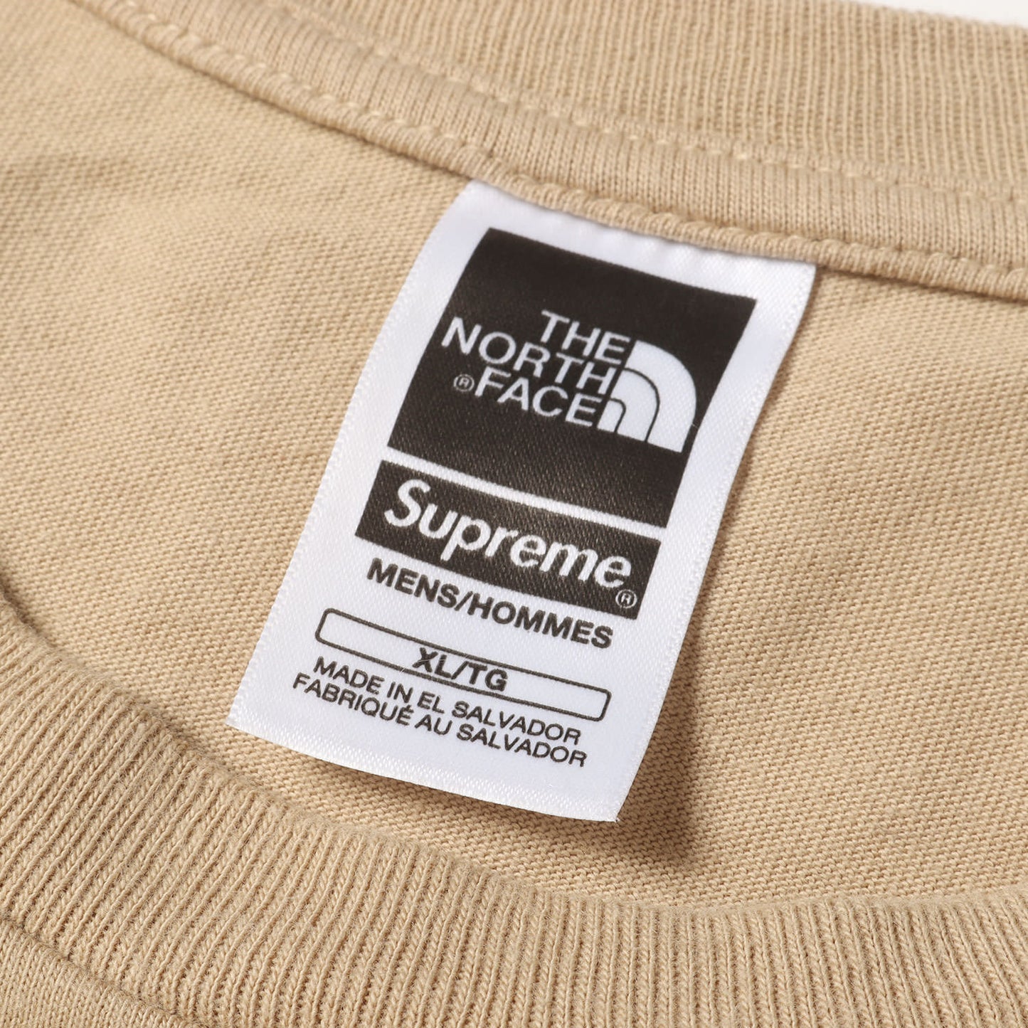 24SS ×THE NORTH FACE ロゴプリント クルーネック Tシャツ(S/S Top)