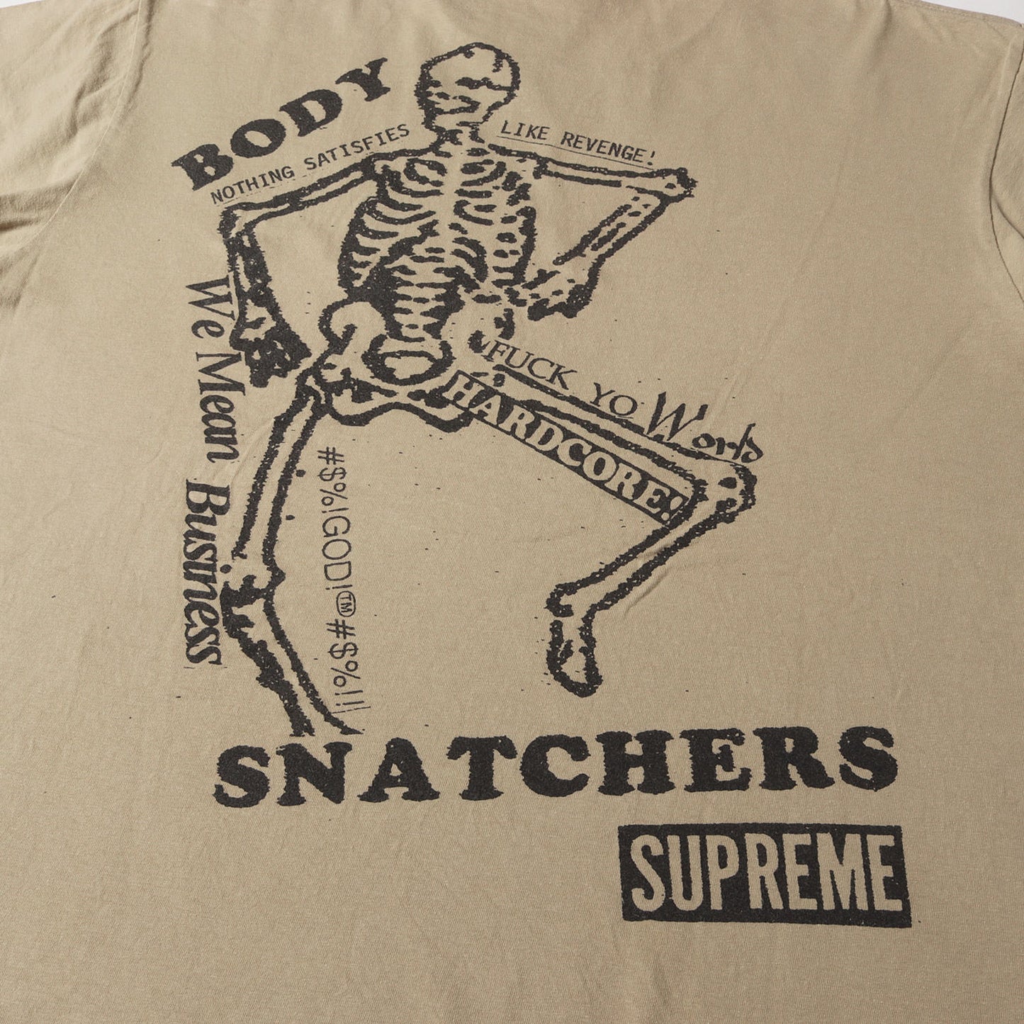 23SS スケルトン グラフィック Tシャツ(Body Snatchers Tee)