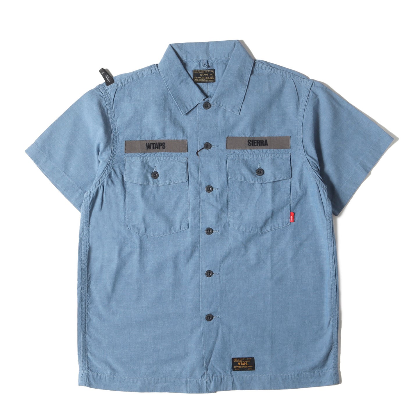 シャンブレー ミリタリー 半袖シャツ(BUDS SS / SHIRT)