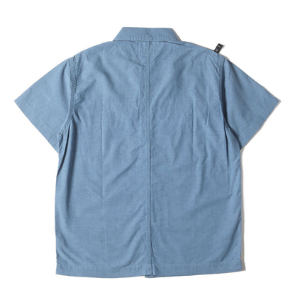 シャンブレー ミリタリー 半袖シャツ(BUDS SS / SHIRT)
