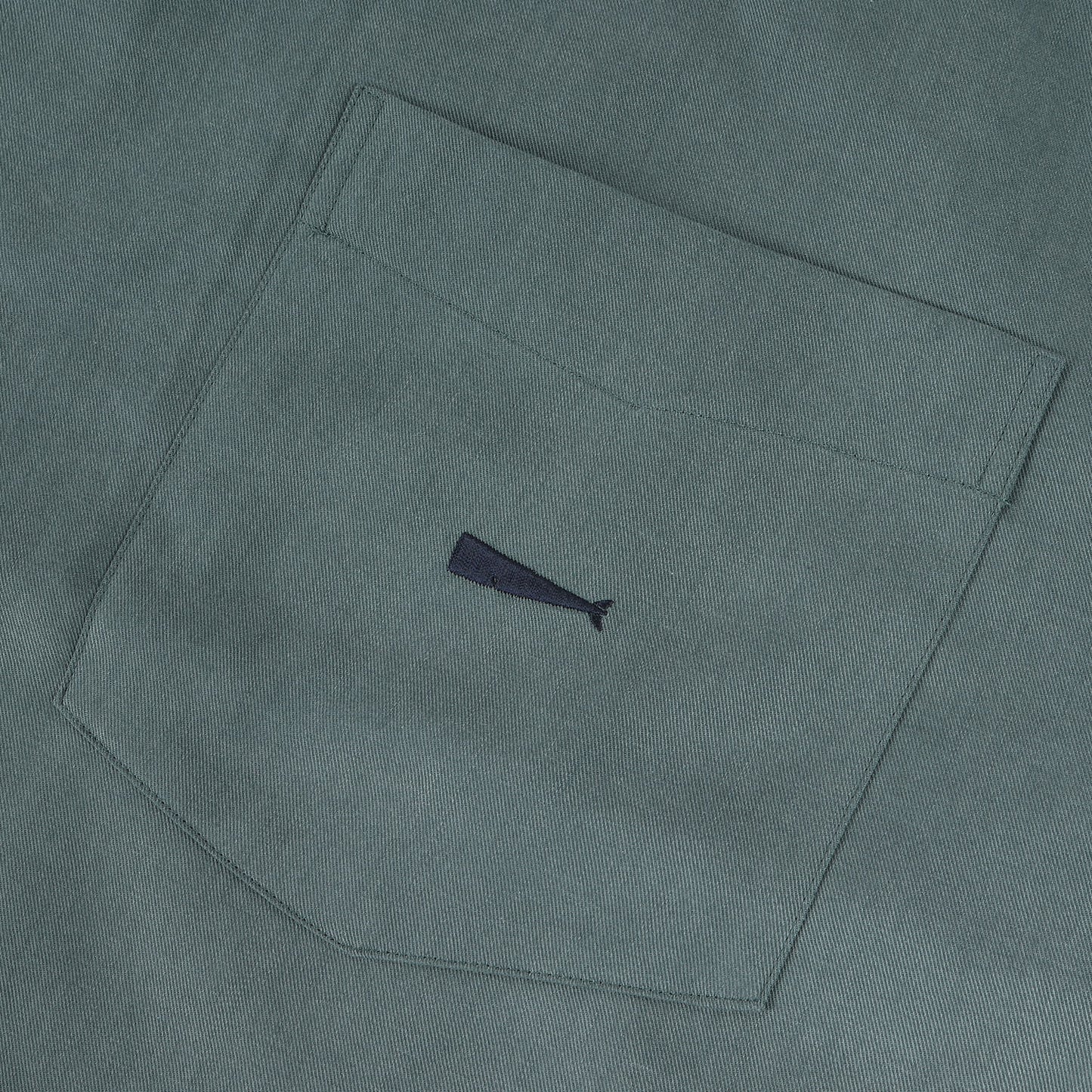 23SS ワンポイント刺繍 プレーン 半袖シャツ(PIRE SS SHIRT)