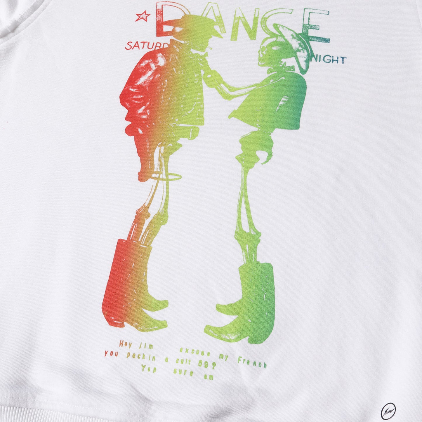 20SS ×fragment design ×JAMIE REID グラフィック スウェット