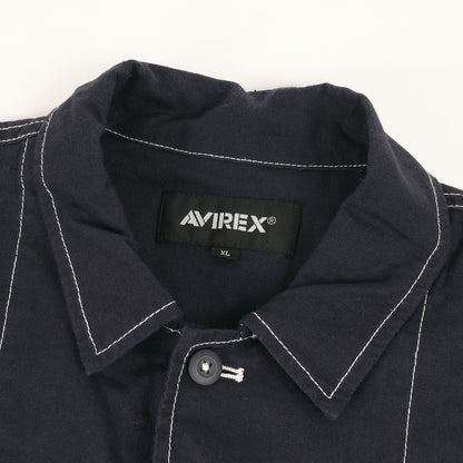 M-43タイプ リネン/コットン ミリタリー 半袖シャツ