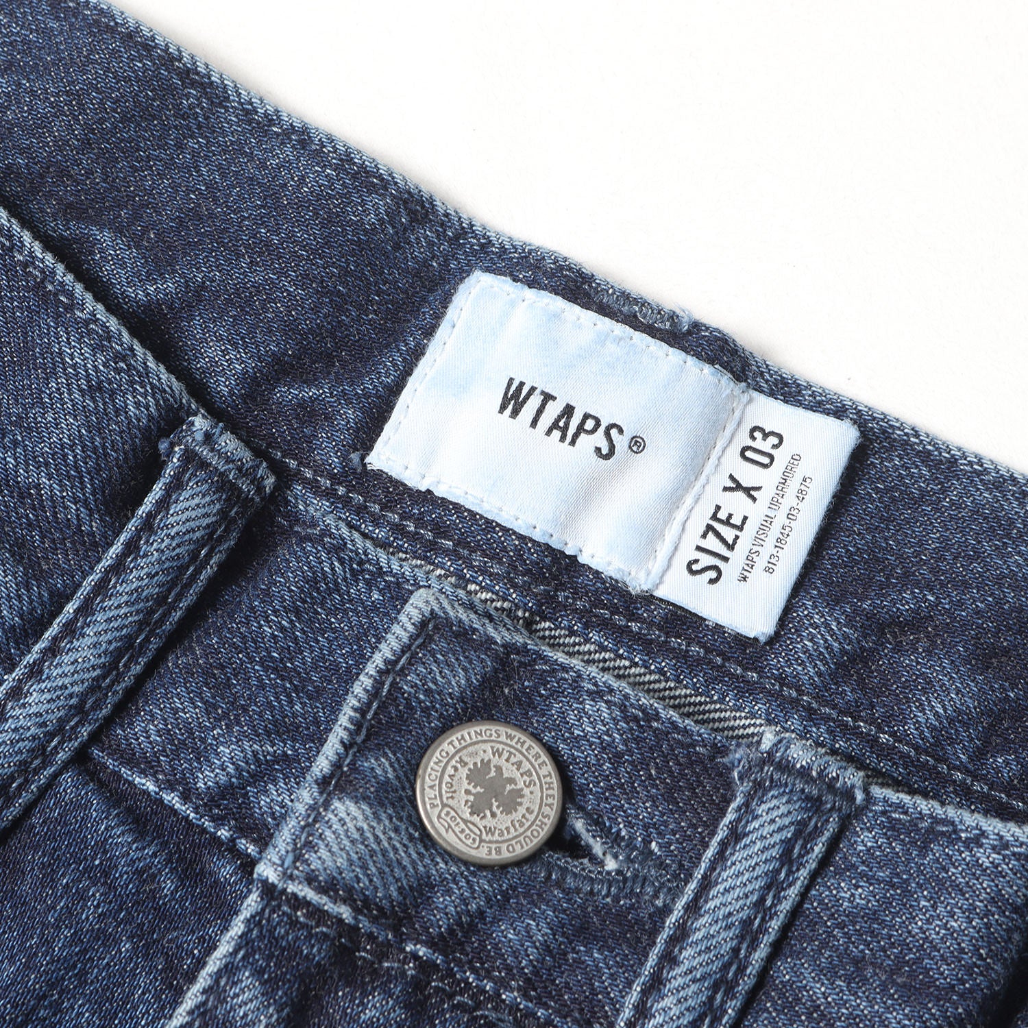 WTAPS (ダブルタップス) 22AW ヴィンテージ加工 ストレッチ スキニー デニムパンツ(BLUES SKINNY / TROUSERS.  COTTON. DENIM) – ブランド古着の通販・買取 | BEEGLE by Boo-Bee