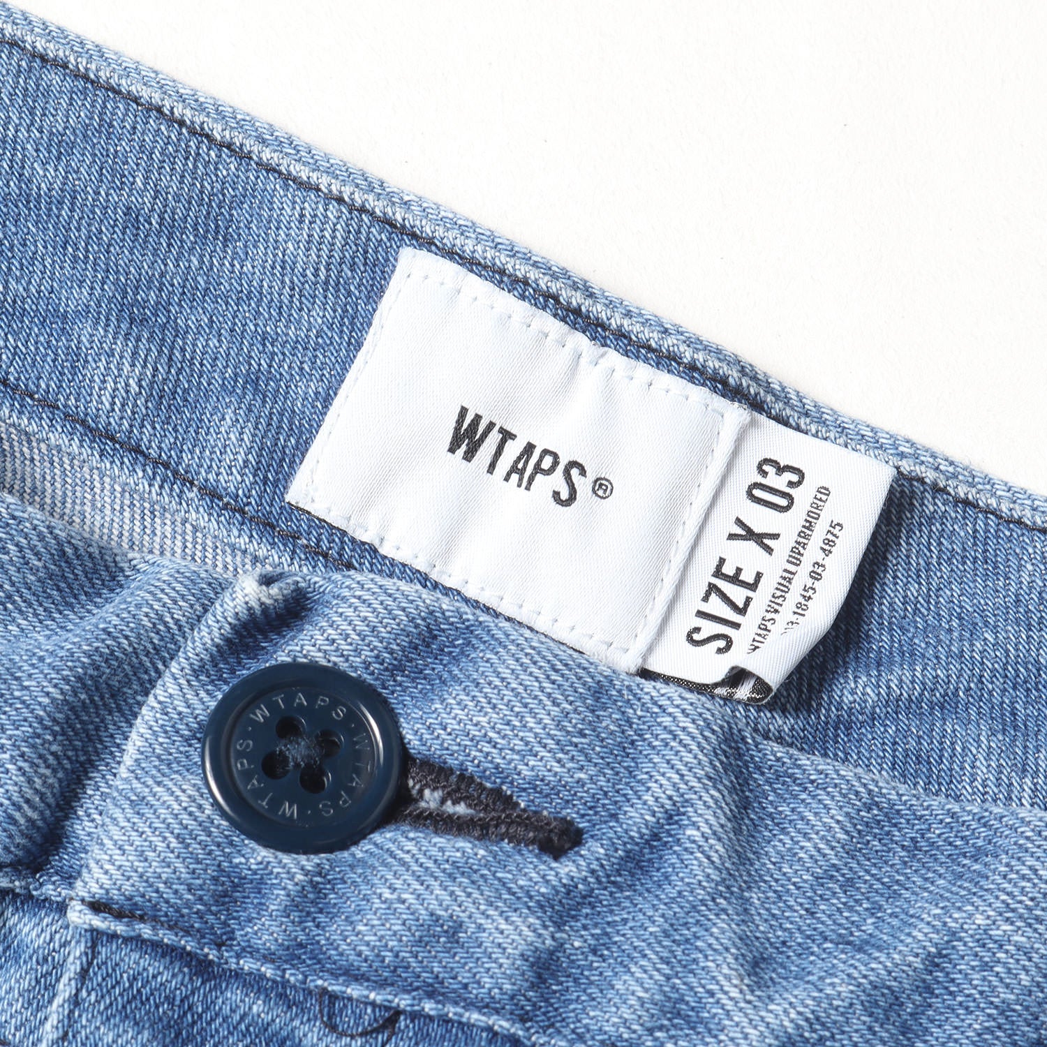 WTAPS (ダブルタップス) 22SS ウォッシュ加工 2タック ストレッチ デニム パンツ(TUCK 02 TROUSERS COTTON  DENIM) - ブランド古着の通販・買取 | BEEGLE by Boo-Bee