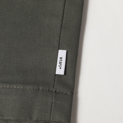 21SS 1タック コットンツイル ワークショーツ (TUCK 02 / SHORTS)