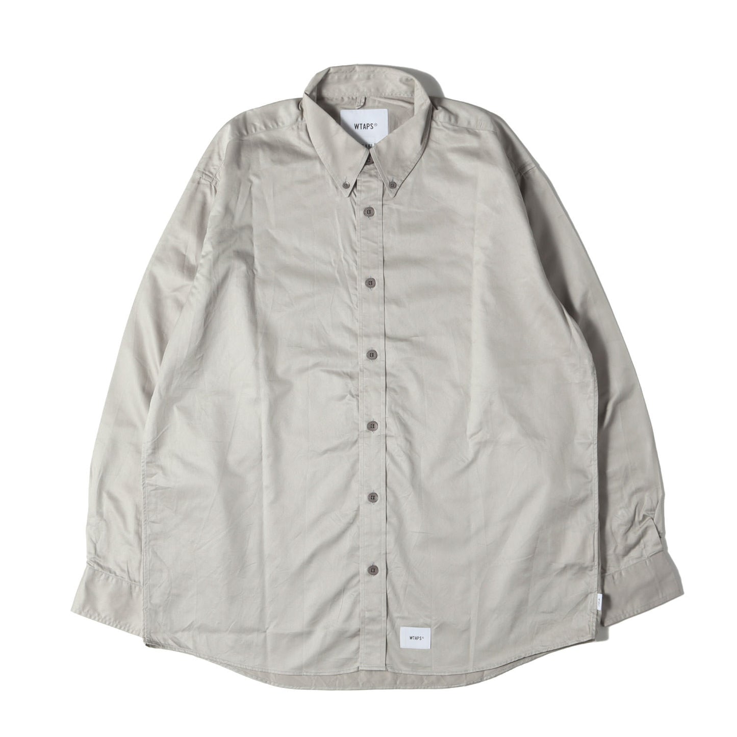 Ls-little pearls nude WTAPS (ダブルタップス) 21SS ×CANCLINI コットンツイル ボタンダウン シャツ(BD / LS) - ブランド古着の通販・買取 | BEEGLE by Boo-Bee