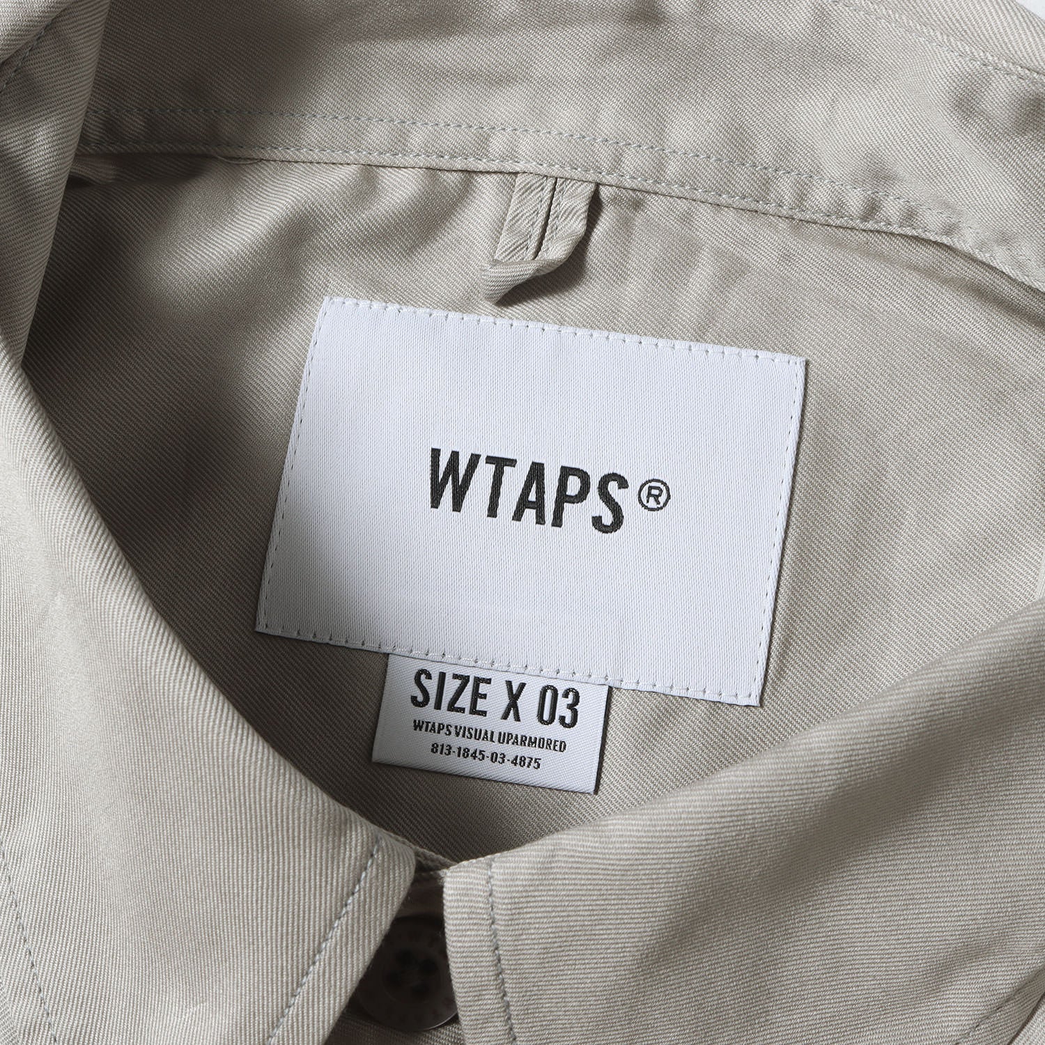 WTAPS (ダブルタップス) 21SS ×CANCLINI コットンツイル ボタンダウン シャツ(BD / LS) - ブランド古着の通販・買取 |  BEEGLE by Boo-Bee