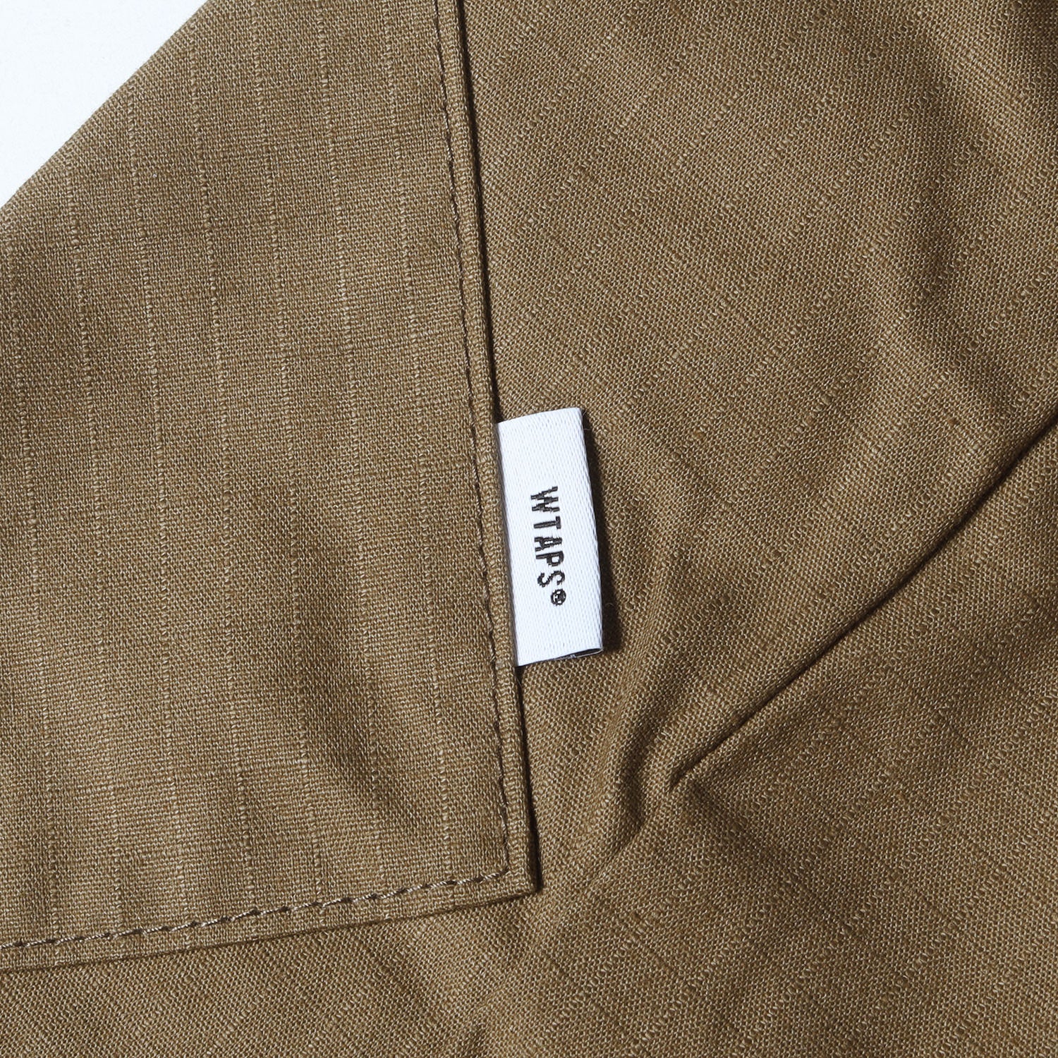 WTAPS (ダブルタップス) 21SS ノーカラー ミリタリー シャツジャケット