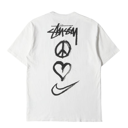 22SS ×NIKE ラブ&ピースマーク Tシャツ(Peace Love Swoosh Tee)