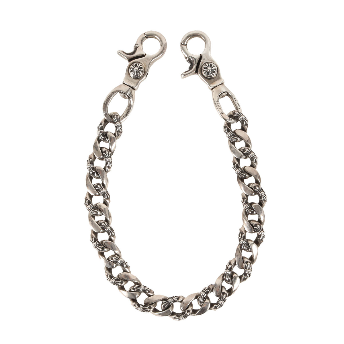 CHROME HEARTS (クロムハーツ) 2クリップ ファンシーリンク ショート 