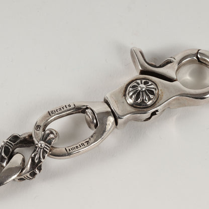 CHROME HEARTS (クロムハーツ) 2クリップ ファンシーリンク ショート 