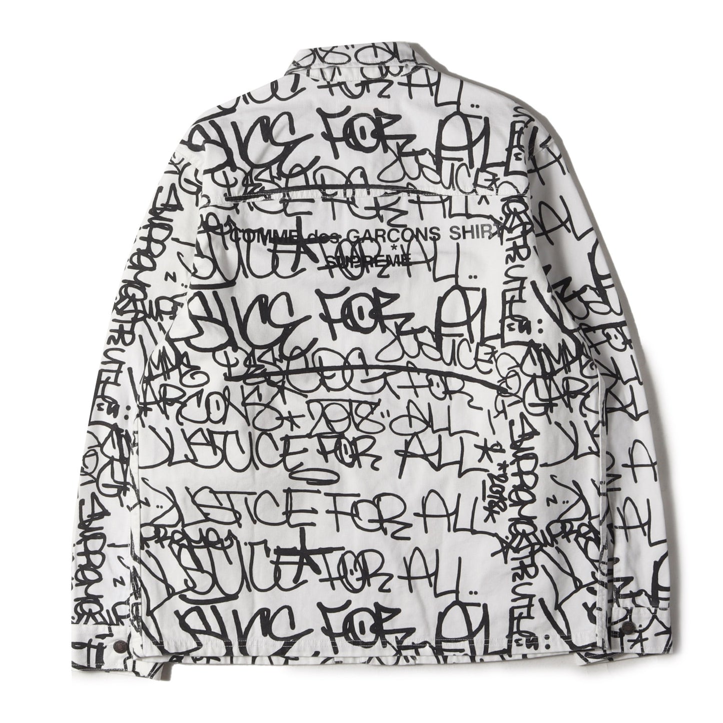 ×COMME des GARCONS SHIRTS グラフィック柄 チョアコート / カバーオール(Printed Canvas Chore Coat)
