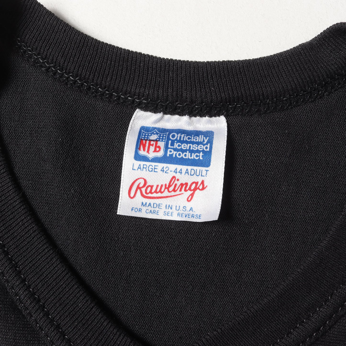 80s NFL Raiders レイヤード フットボール Tシャツ / USA製 Rawlings