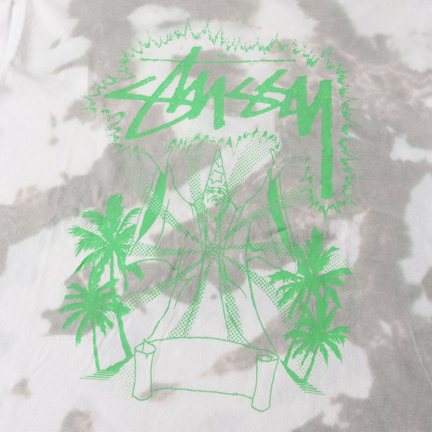 タイダイ染め グラフィック Tシャツ