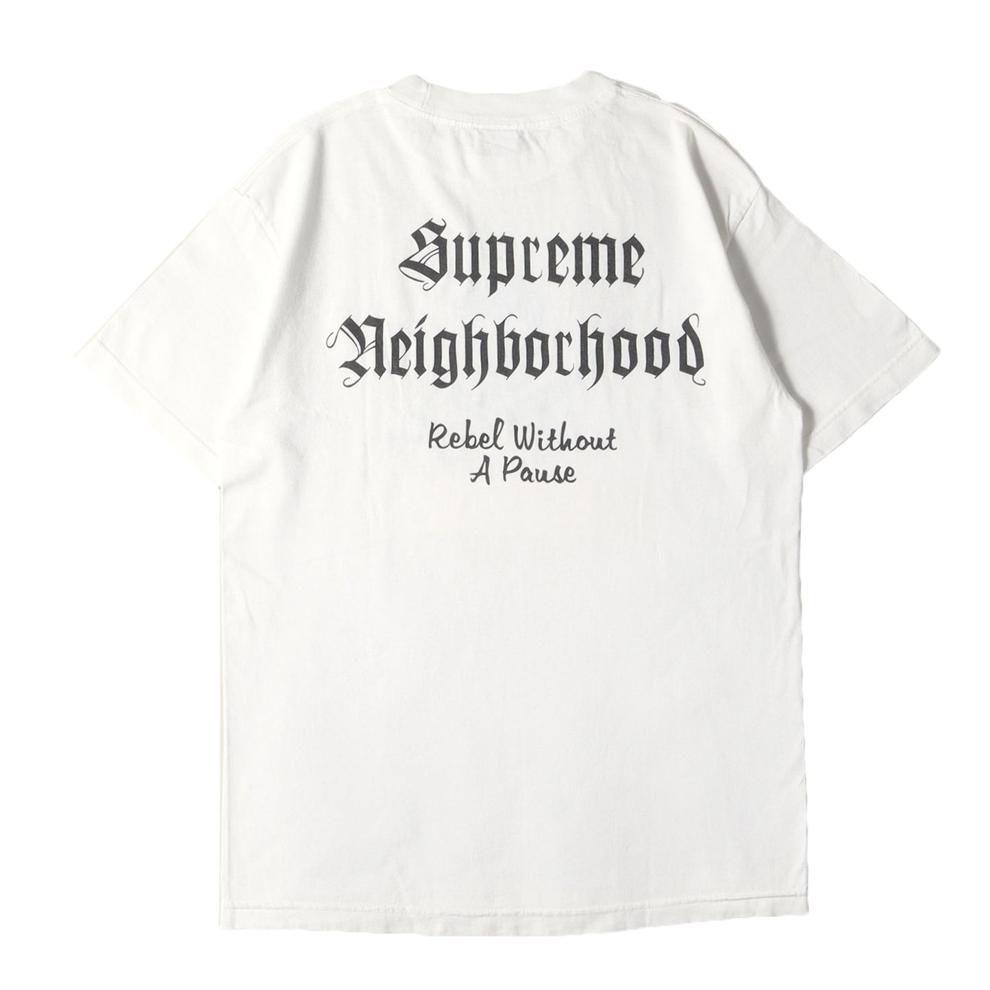 ×NEIGHBORHOOD スカルソード BOXロゴ Tシャツ(Box Logo Tee)