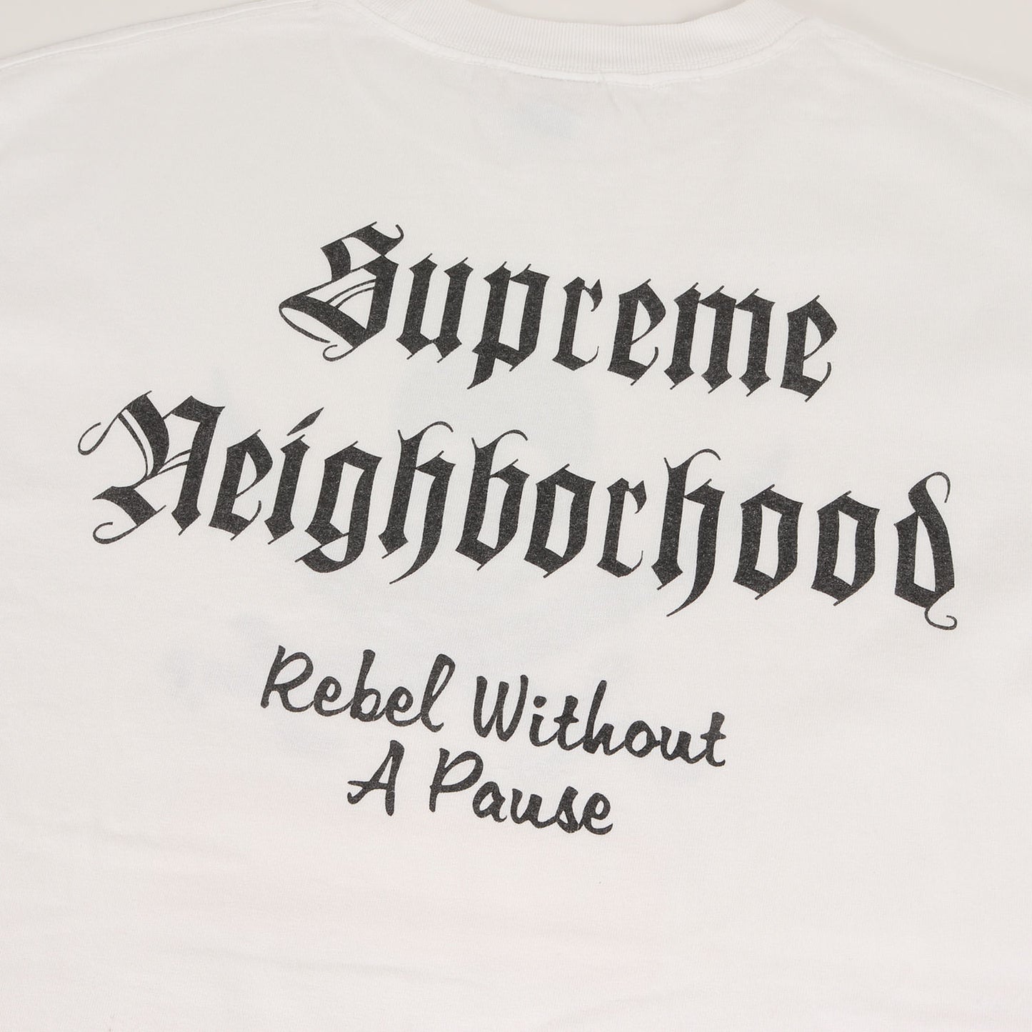 ×NEIGHBORHOOD スカルソード BOXロゴ Tシャツ(Box Logo Tee)