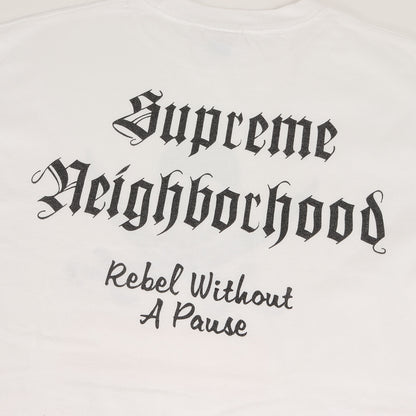 ×NEIGHBORHOOD スカルソード BOXロゴ Tシャツ(Box Logo Tee)