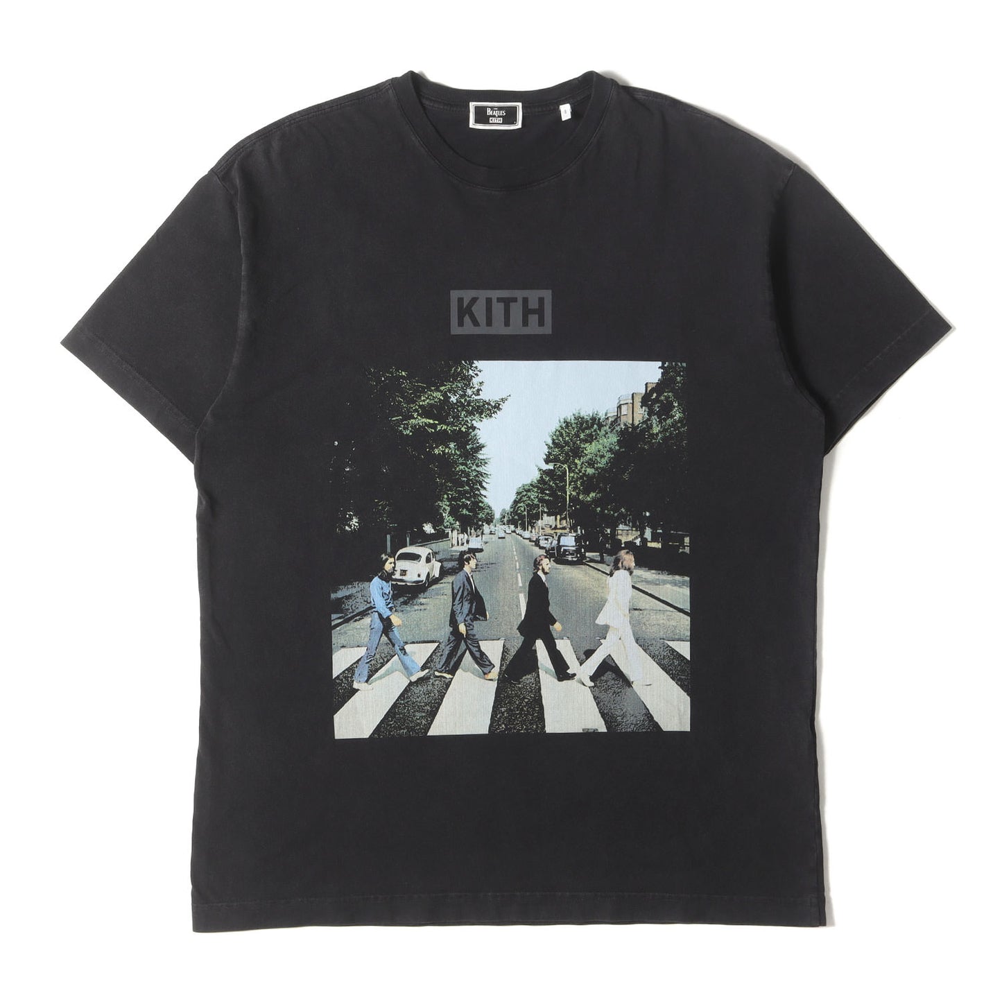 23SS ×The Beatles ヴィンテージ加工 アビイ・ロード Tシャツ