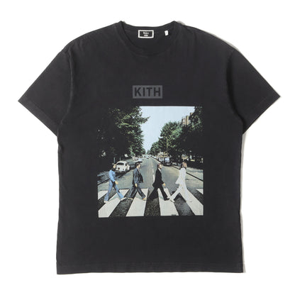 23SS ×The Beatles ヴィンテージ加工 アビイ・ロード Tシャツ