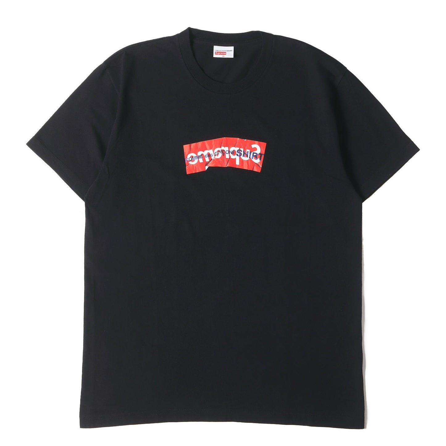 ×COMME des GARCONS SHIRT BOXロゴ Tシャツ(Box Logo Tee)
