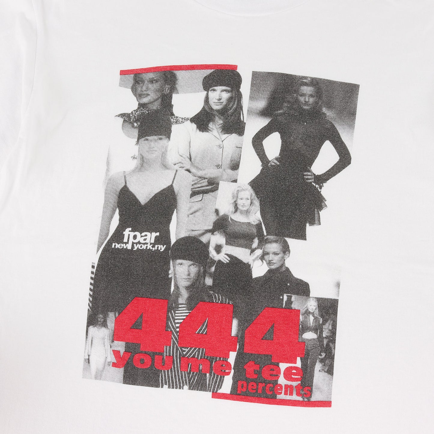 90s 初期モデル スーパーモデル フォト Tシャツ(ONEITAボディ)