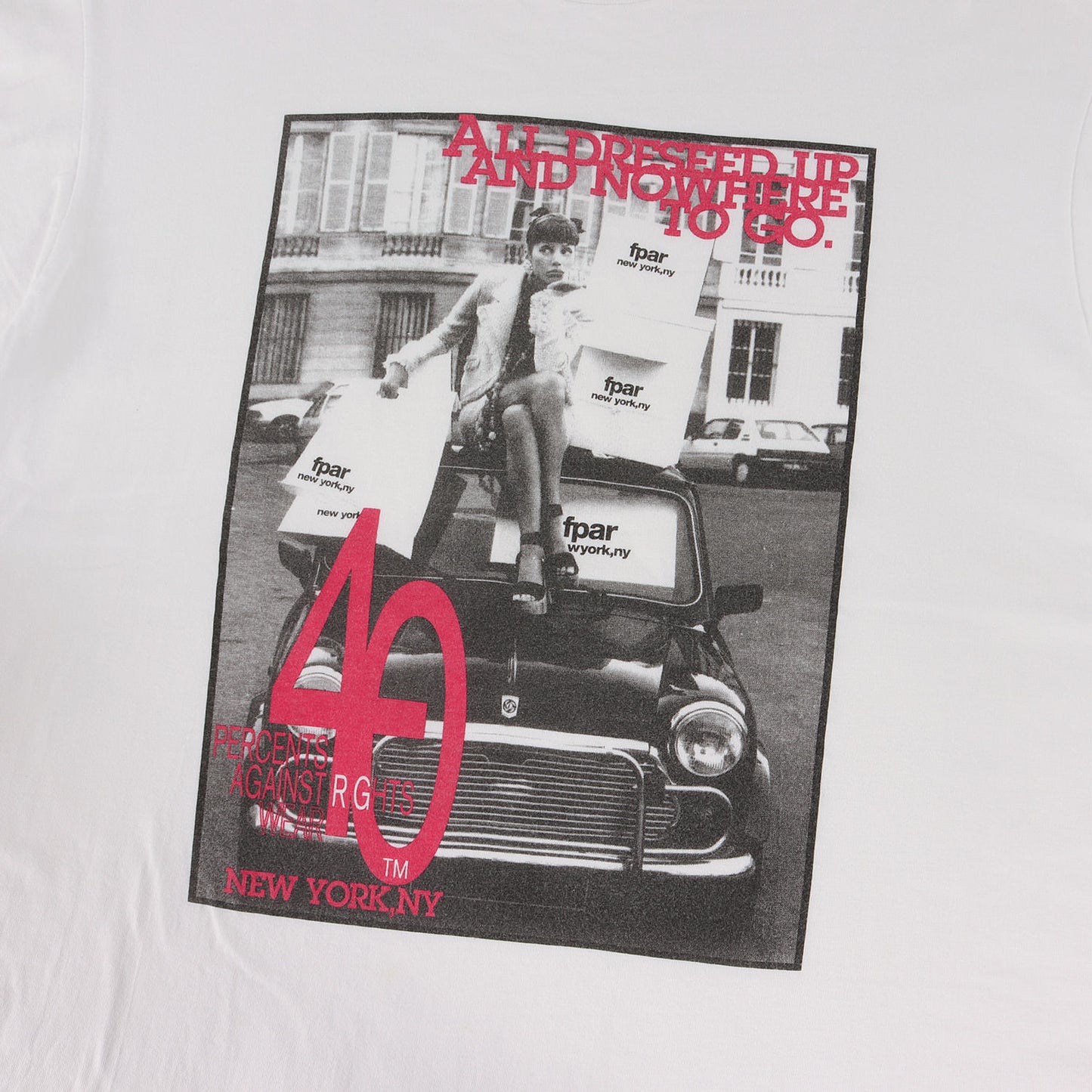 90s 初期モデル スーパーモデル フォト Tシャツ(ONEITAボディ)