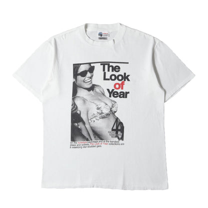 90s 初期モデル スーパーモデル フォト Tシャツ(ONEITAボディ)