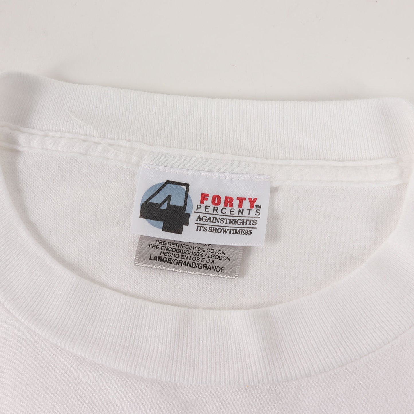 90s 初期モデル スーパーモデル フォト Tシャツ(ONEITAボディ)