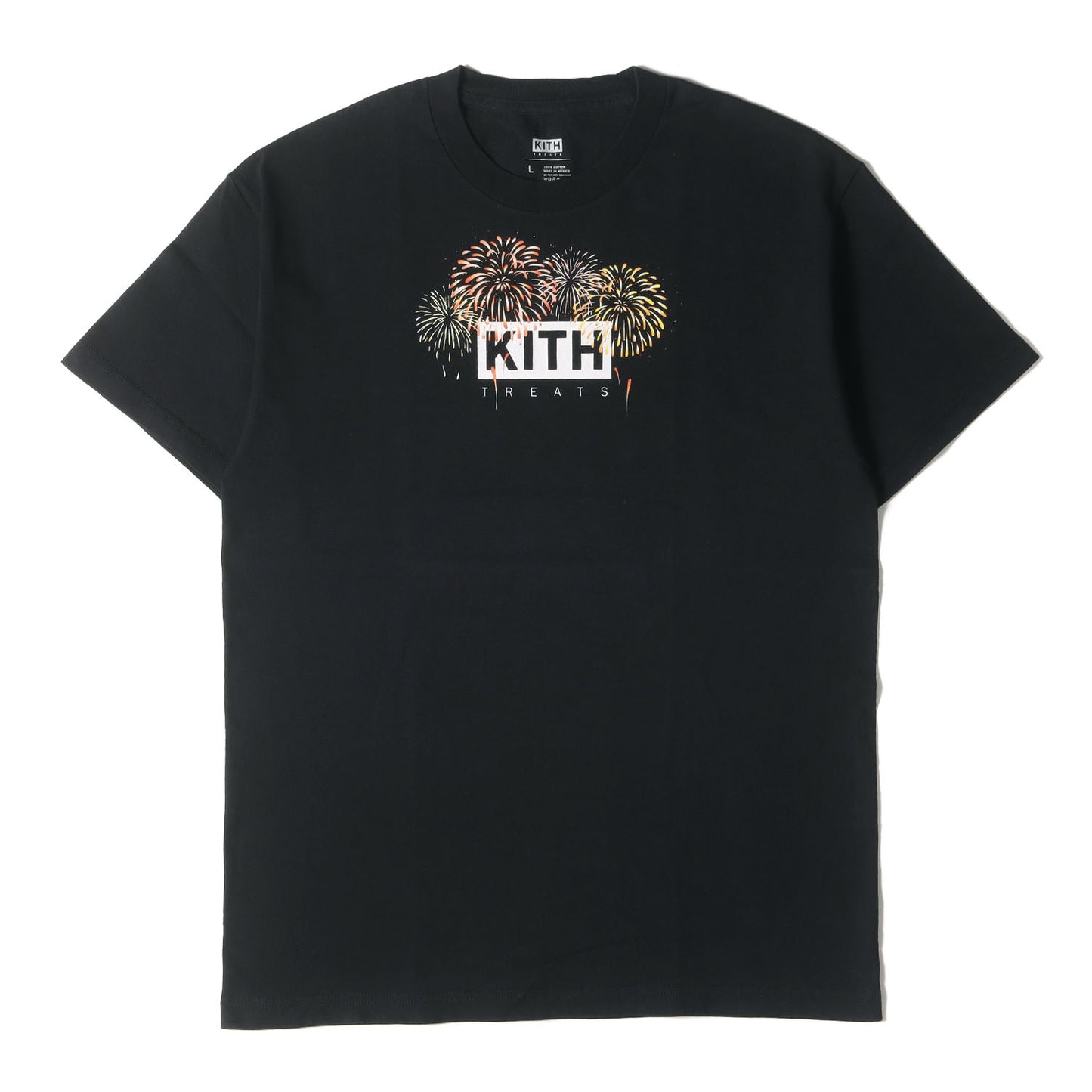 KITH TREATS 東京限定 花火 BOXロゴ Tシャツ