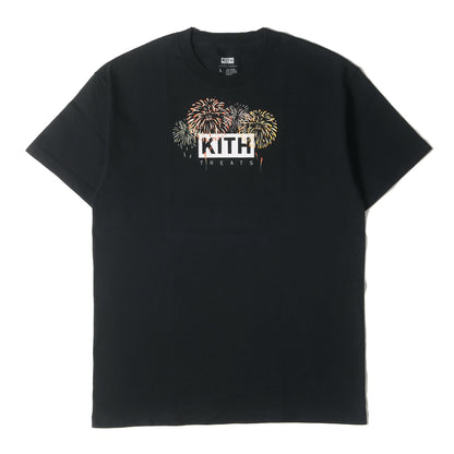KITH TREATS 東京限定 花火 BOXロゴ Tシャツ