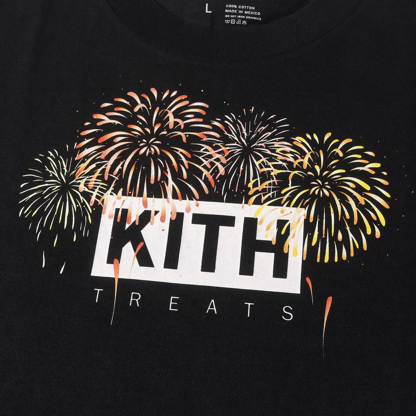 KITH TREATS 東京限定 花火 BOXロゴ Tシャツ