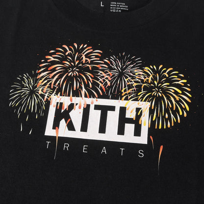 KITH TREATS 東京限定 花火 BOXロゴ Tシャツ