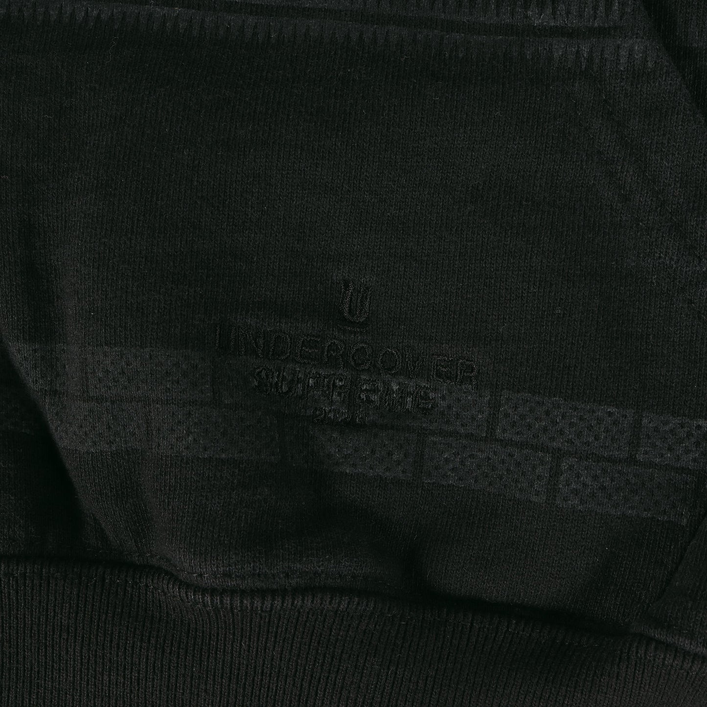 23SS ×UNDERCOVER グラフィック ボーダー ジップ スウェットパーカー(Zip Up Hooded Sweatshirt)