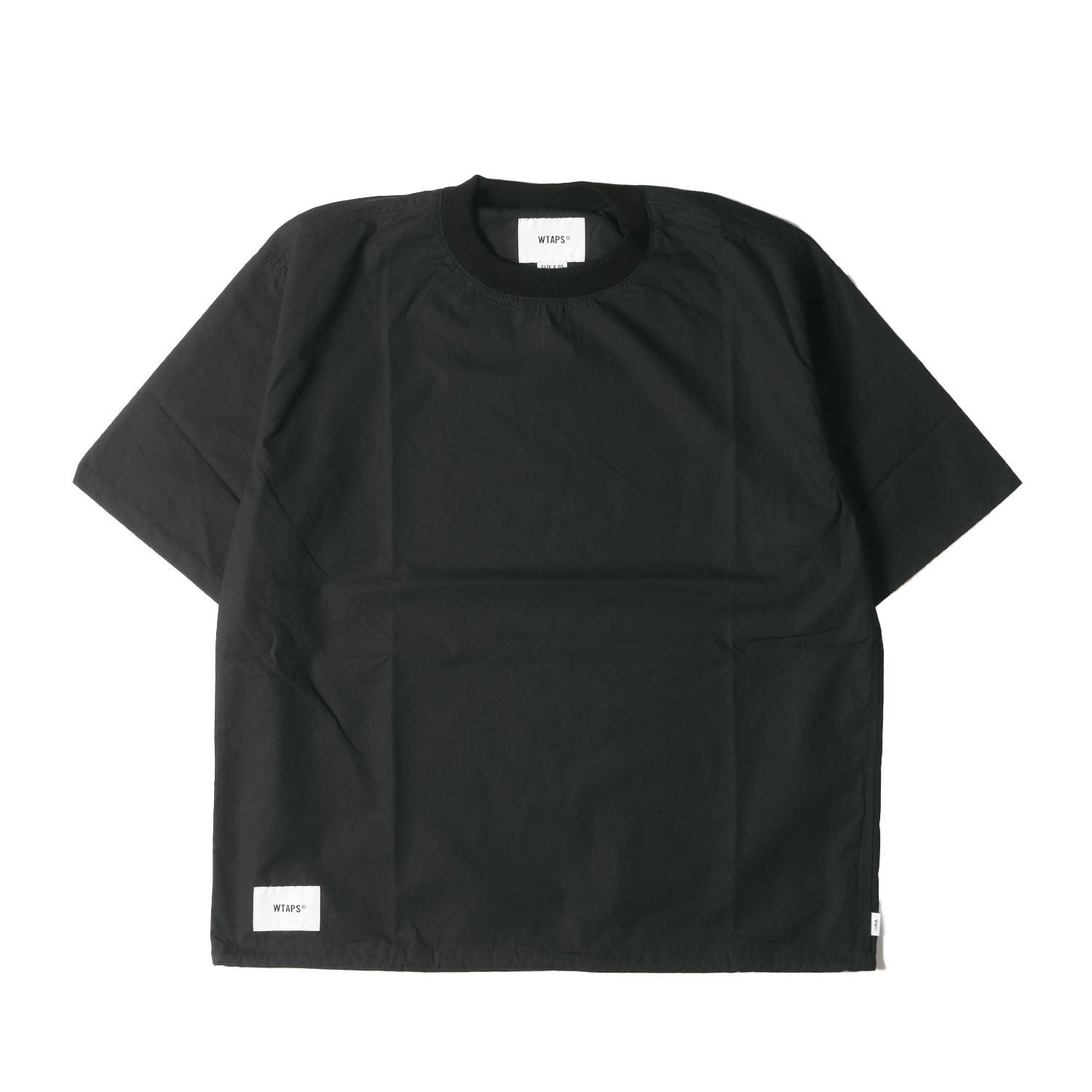 24SS WTAPS SMOCK SS COTTON 3 BLACK