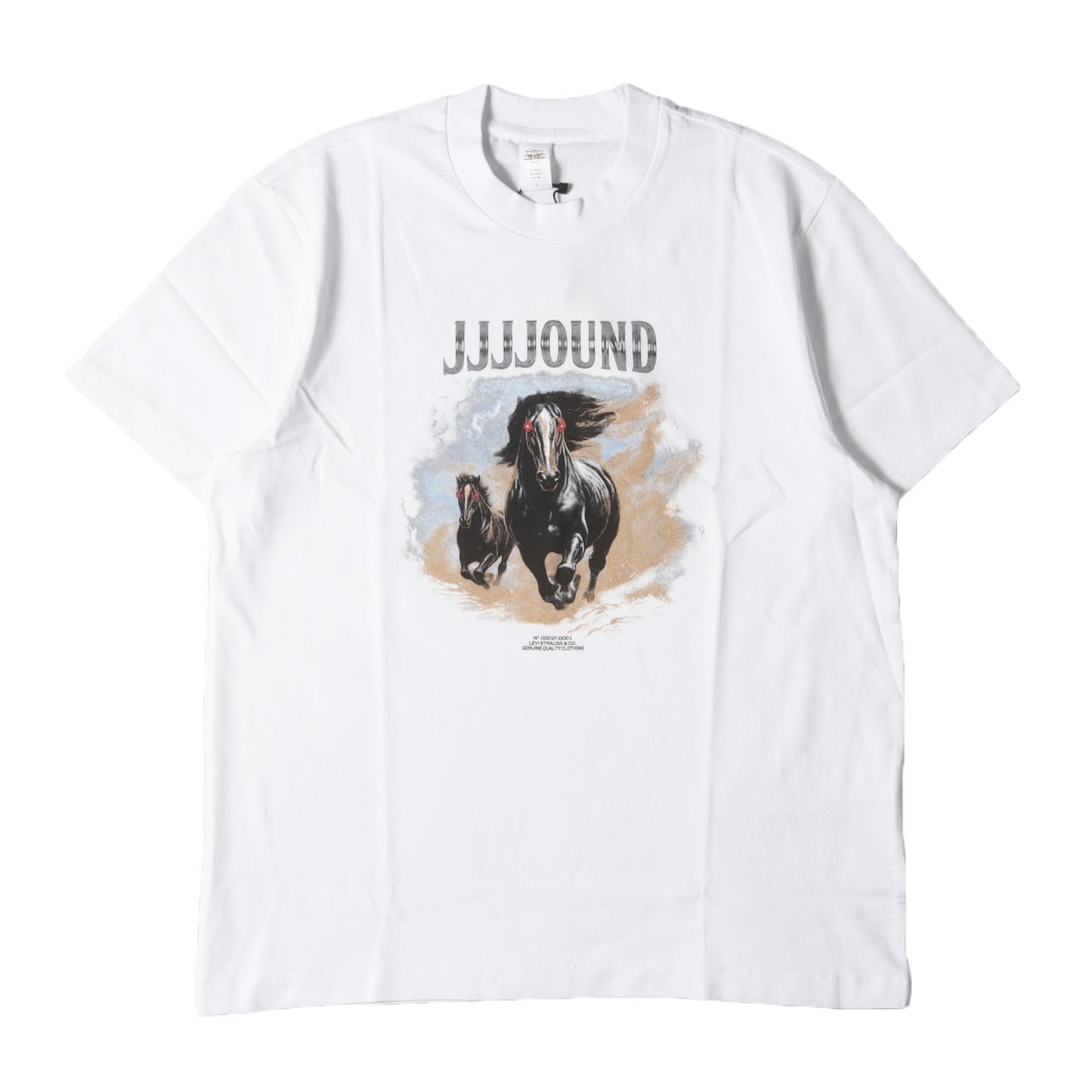 24AW ×JJJJound グラフィック プリント Tシャツ
