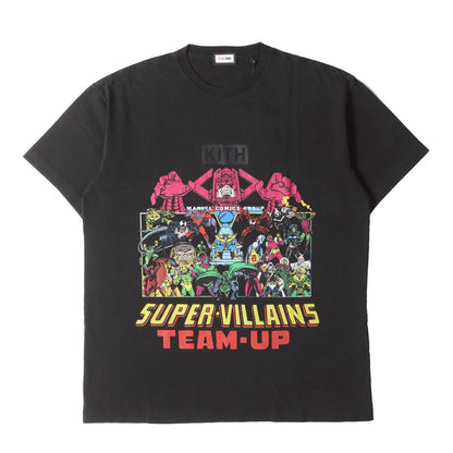 24SS ×MARVEL ヴィンテージ加工 ヴィラン オールスター Tシャツ(Team Up Vintage Tee)