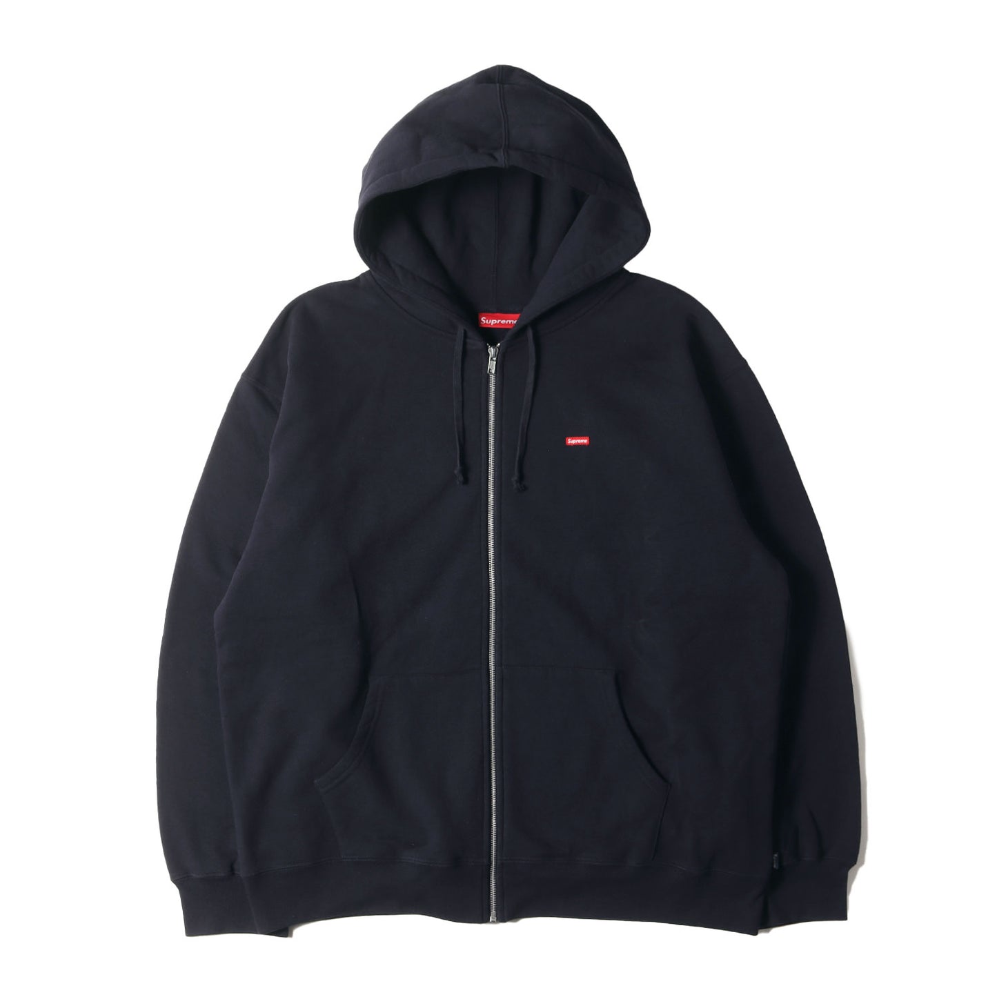 21SS スモールBOXロゴ ジップ スウェットパーカー(Small Box Zip Up Sweatshirt)