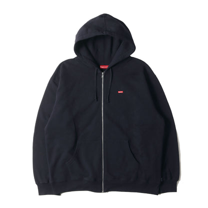 21SS スモールBOXロゴ ジップ スウェットパーカー(Small Box Zip Up Sweatshirt)