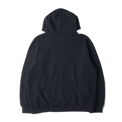 21SS スモールBOXロゴ ジップ スウェットパーカー(Small Box Zip Up Sweatshirt)