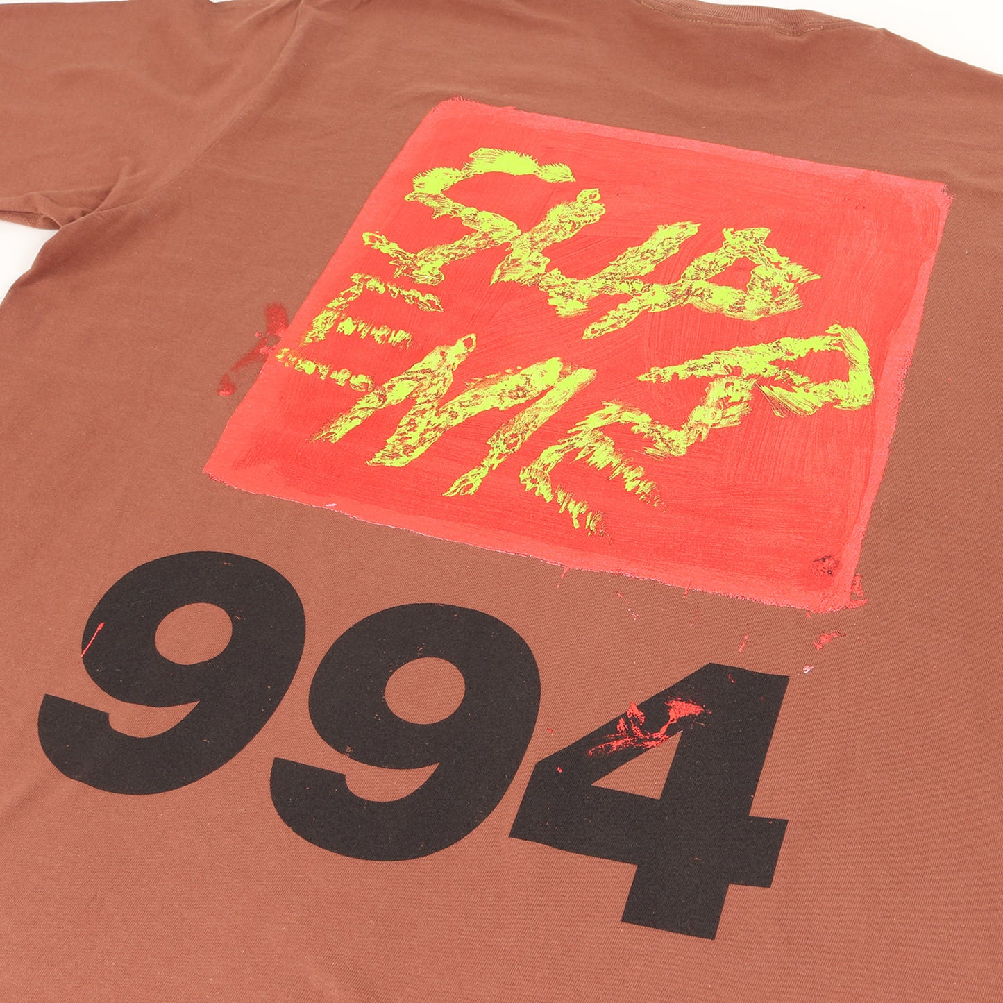 24SS ペイントロゴ クルーネック Tシャツ(Paint Tee)